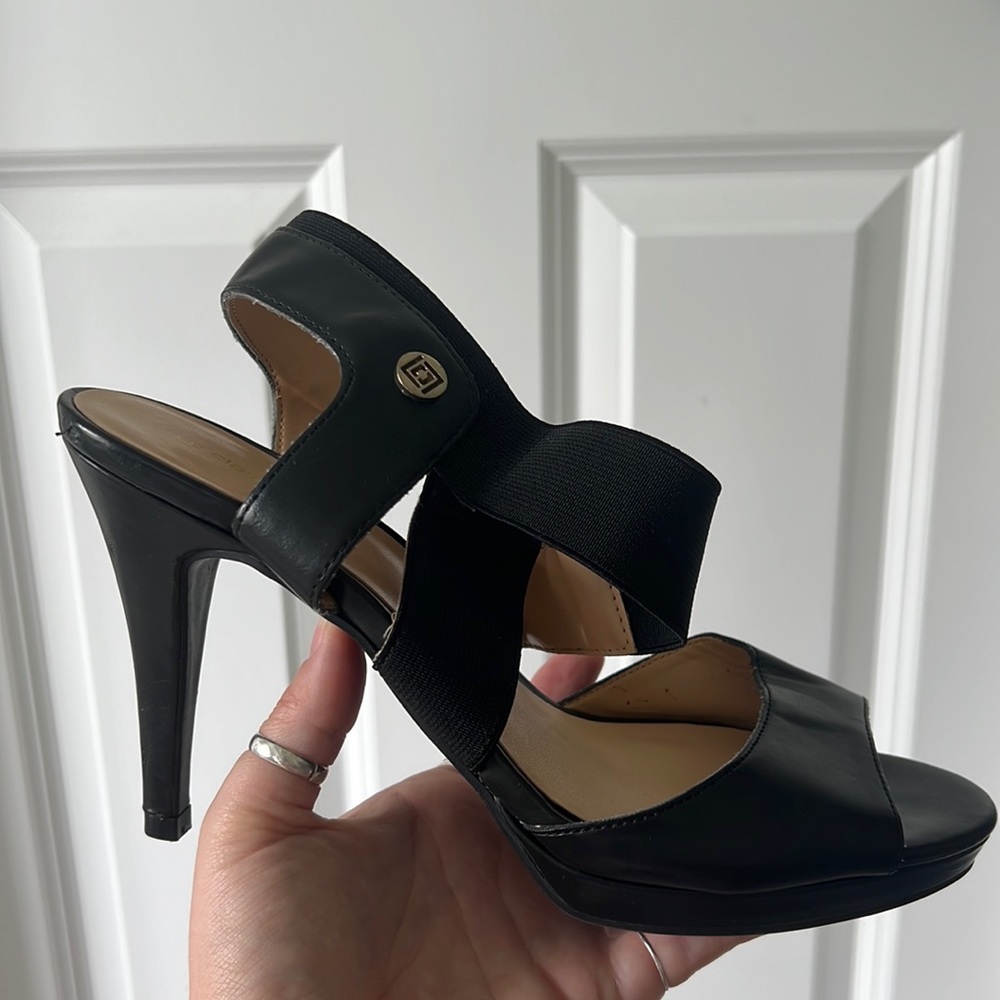 Liz Claiborne black heels. Size 9